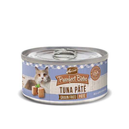 Merrick Purrfect Bistro Grain Free Tuna Pate Cat Food 156g