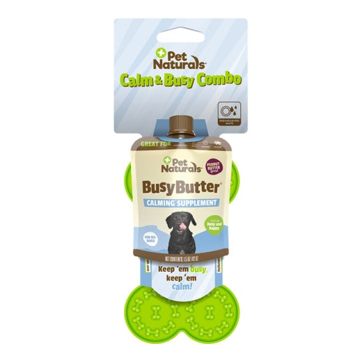 Pet Naturals Busy Butter Calming Peanut Butter with Mat 42g