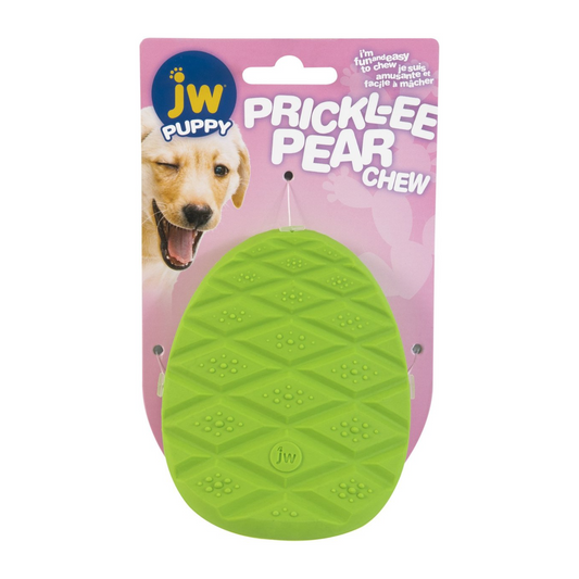 JW Puppy Prickl-ee Pear Chew Toy Puppy