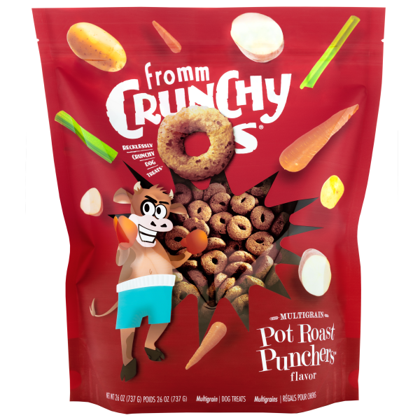 Fromm Dog Treat Os Pot Roast Punchers 737g
