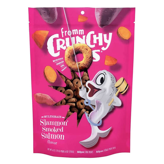 Fromm Crunchy O's Slammon Salmon Dog Treats 170g