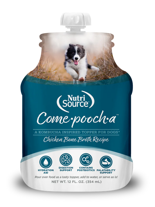NutriSource Come-Pooch-A Chicken Bone Broth Recipe 354ml