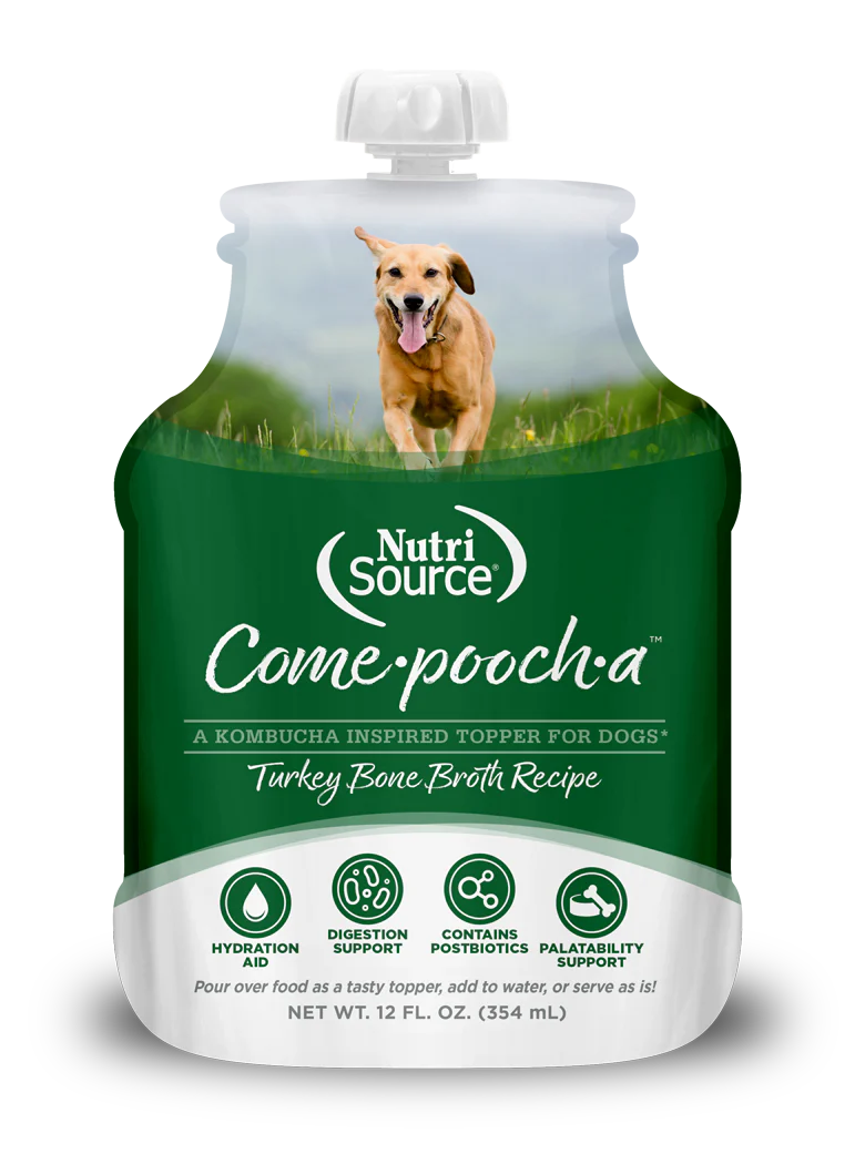 NutriSource Come-Pooch-A Turkey Bone Broth Recipe 354ml