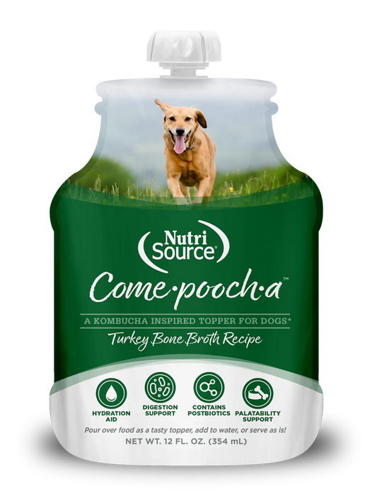 NutriSource Come-Pooch-A Turkey Bone Broth Recipe 354ml
