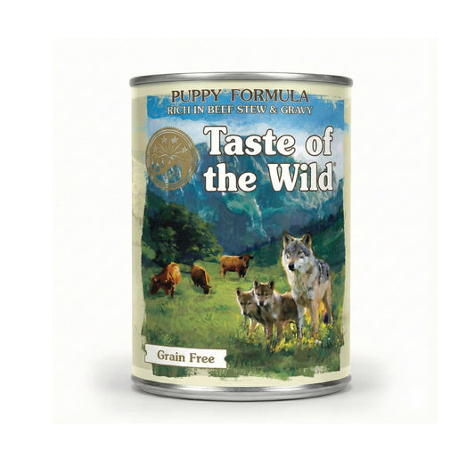 Taste of the Wild Puppy Beef Stew Wet Dog Food 390g