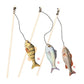 Spot Cat Toy Wand Gone Fishing Cat Toy