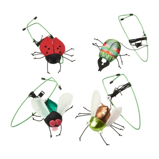 Spot Buzzing Insect A-Door-Able Cat Toy Assorted Color
