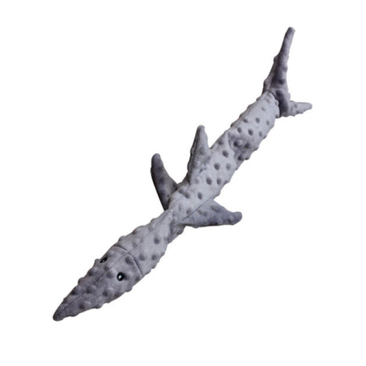 Spot Dog Toy Skinneeez Triple Squeaker Shark 25in