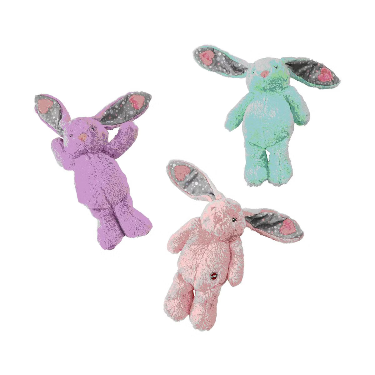 Spot Soothers Heartbeat Bunny Calming Plush Dog Toy 30cm