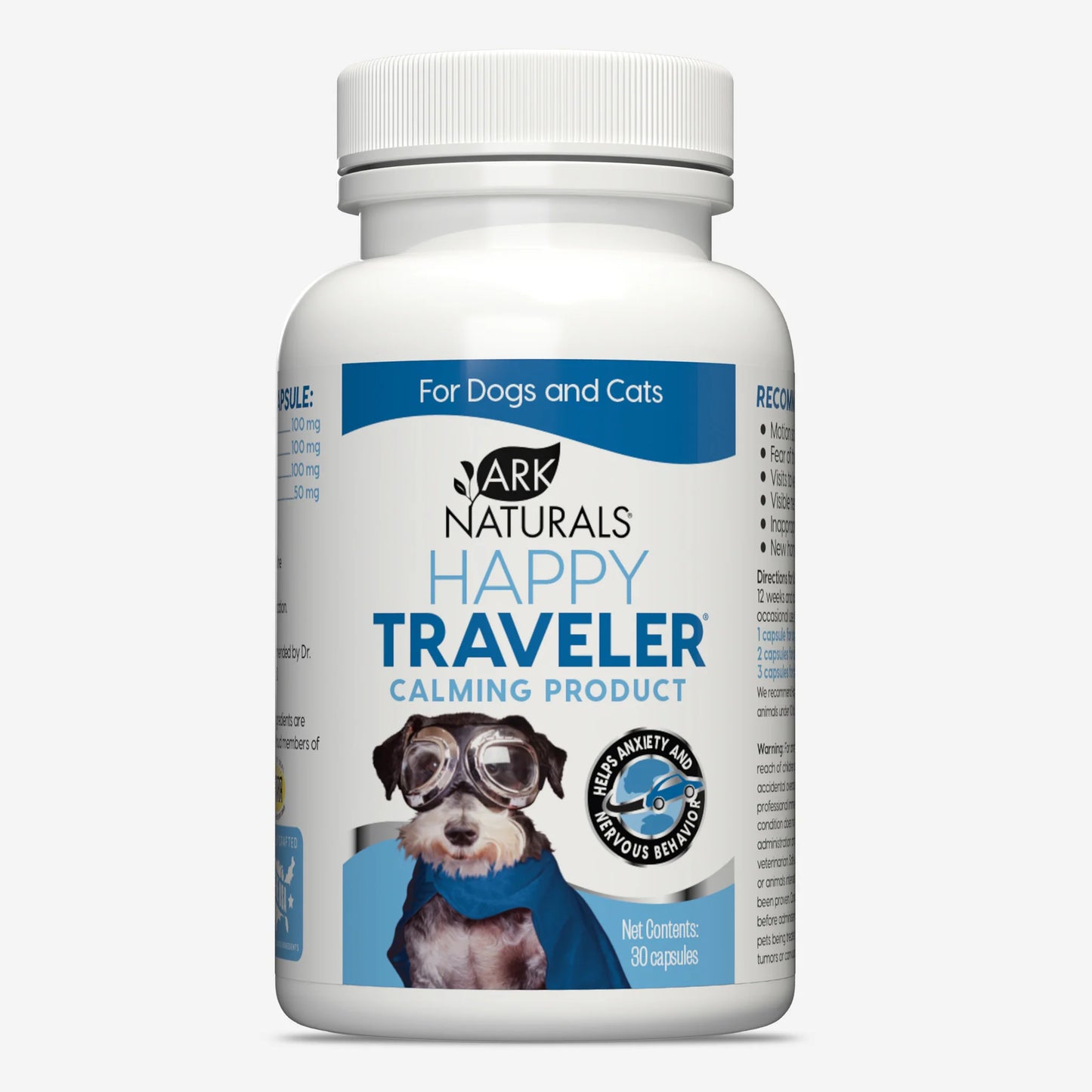 Ark Naturals Happy Traveler 30 Capsules