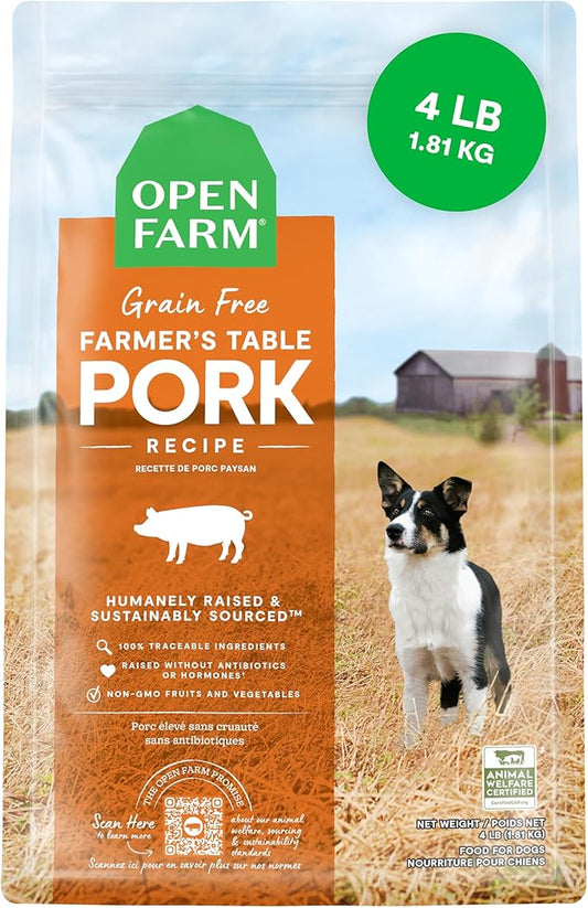 Open Farm Grain-free Farmer's Market Pork Dry Dog Food 1.81kg