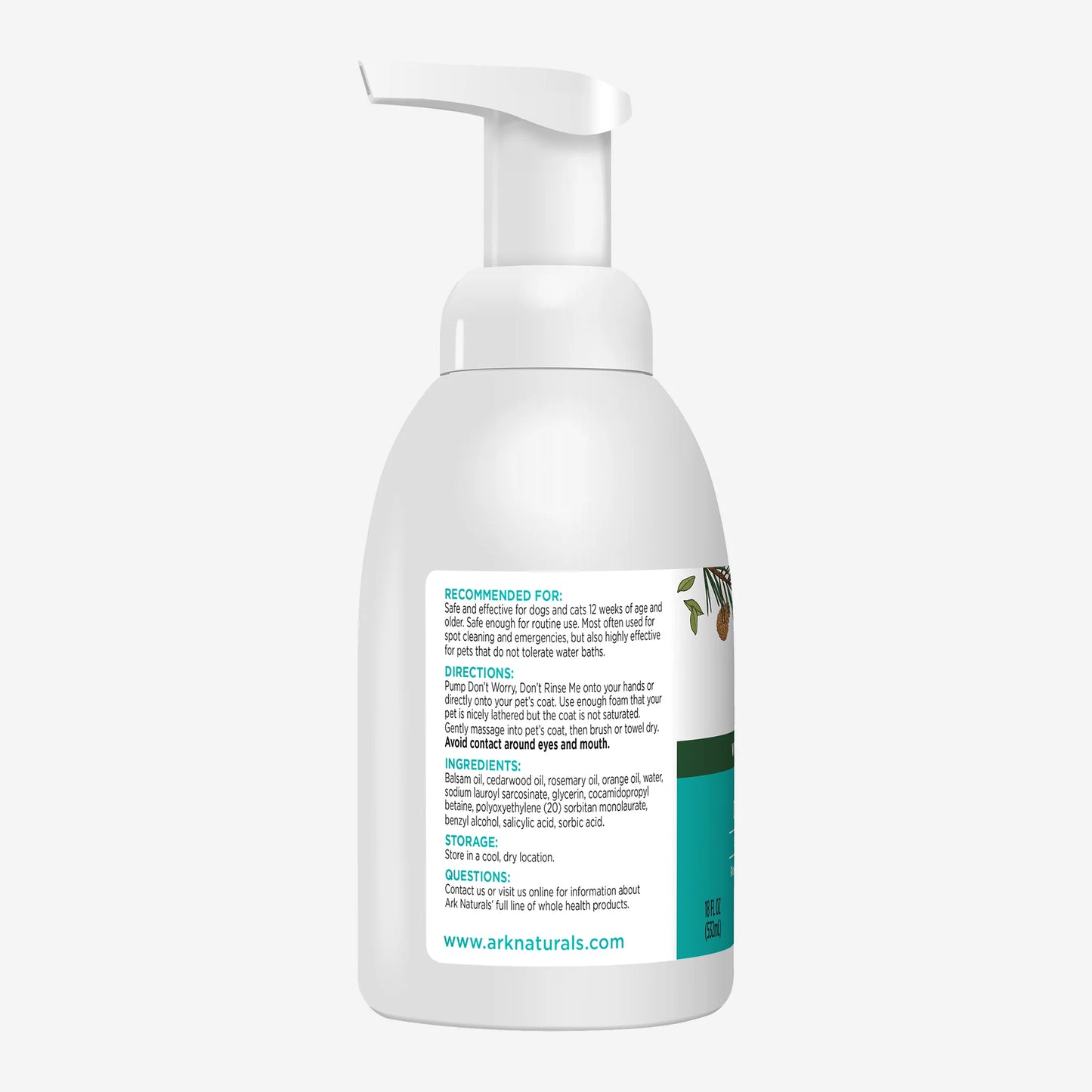 Ark Naturals Don't Worry Don't Rinse Me 532ml