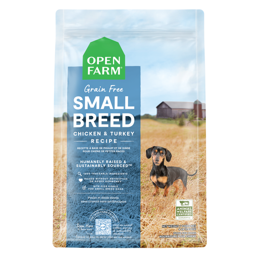 Open Farm Grain-free Small Breed Chicken & Turkey Dry Dog Food 4.98kg