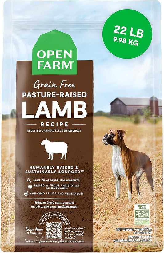 Open Farm Grain-free Pasture-raised Lamb Dry Dog Food 9.97kg