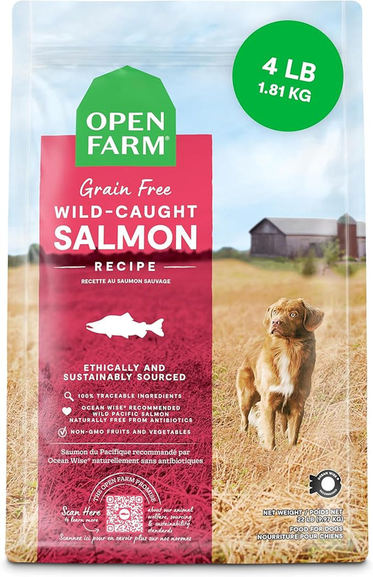 Open Farm Grain-free Wild Caught Salmon Dry Dog Food 1.81kg