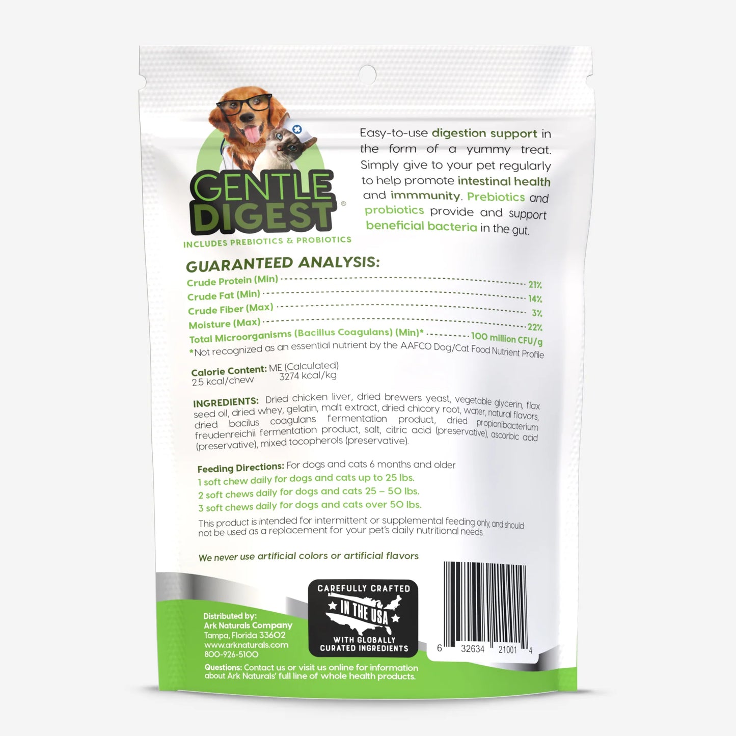 Ark Naturals Gentle Digest Soft Chews 90g