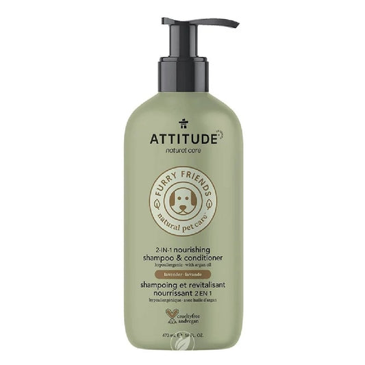 Attitude 2-in-1 Shampoo and Conditioner Lavender 16oz