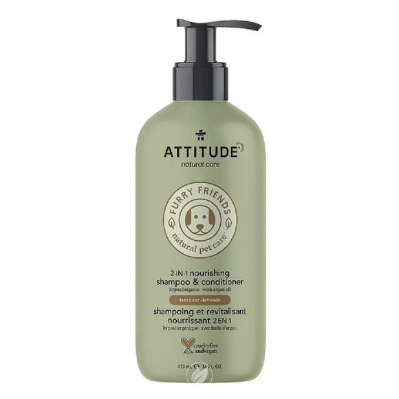 Attitude 2-in-1 Shampoo and Conditioner Lavender 16oz