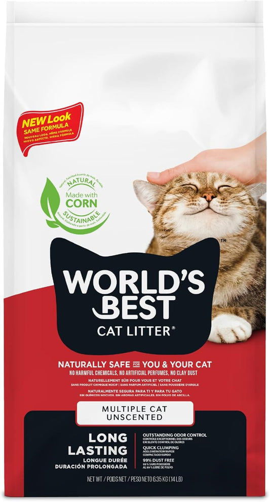 World's Best Cat Litter Multiple Cat Clumping Formula 6.35kg