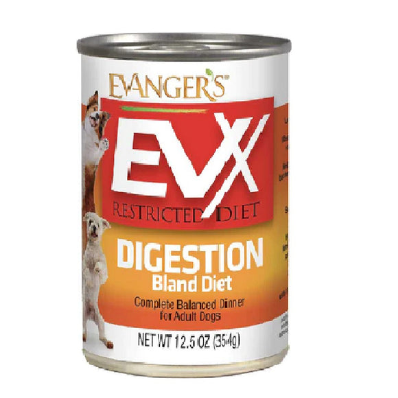 Evanger's Evx Restricted Diet Digestion Bland Wet Dog Food 354g