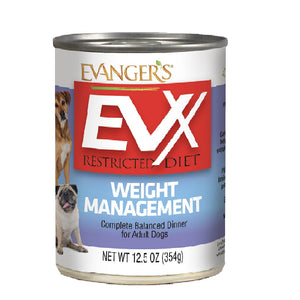 Evanger's Evx Restricted Diet Weight Management Wet Dog Food 354g