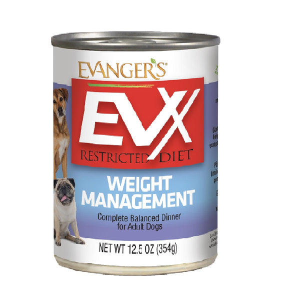 Evanger's Evx Restricted Diet Weight Management Wet Dog Food 354g
