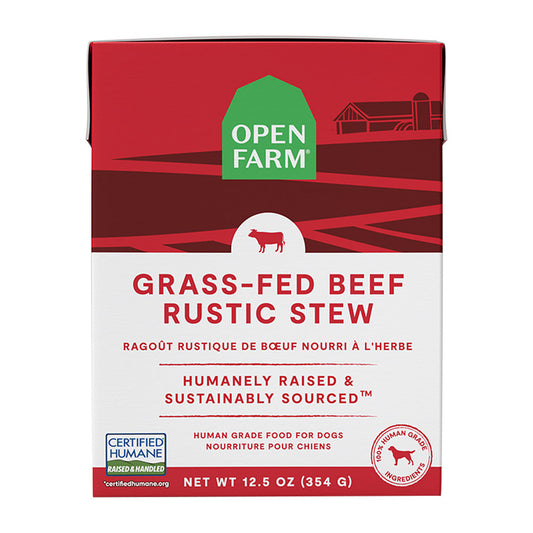 Open Farm Grain-free Beef Rustic Stew for Dogs 354g