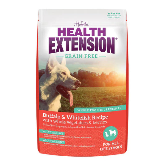 Health Extension Grain-free Buffalo Fish and Sweet Potato Dry Dog Food 1.8kg