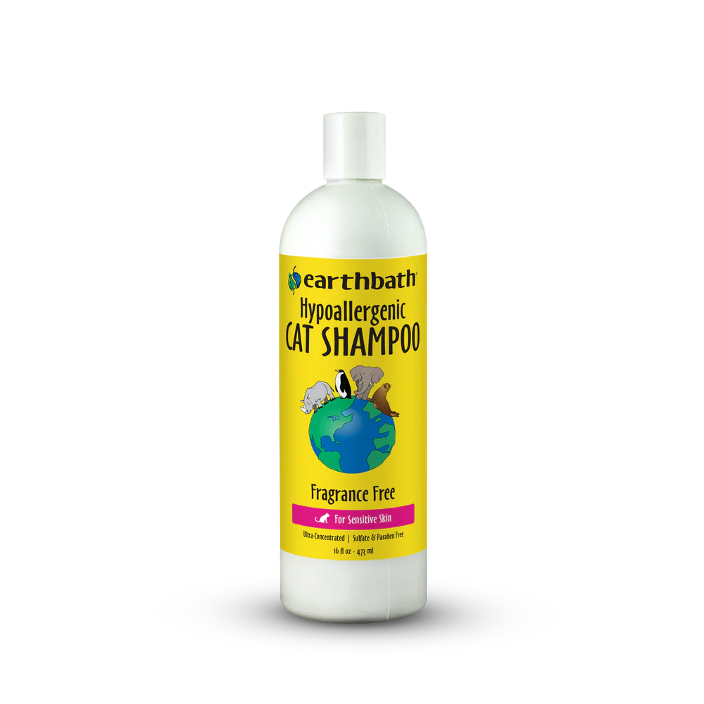 Earthbath Hypoallergenic Cat Shampoo 473ml