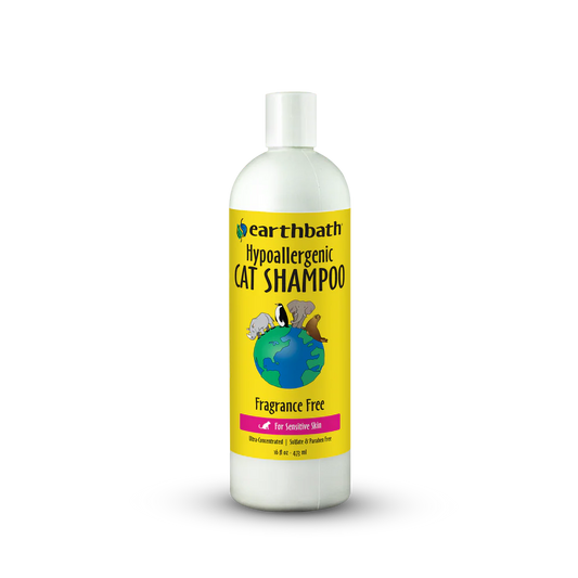 Earthbath Hypoallergenic Cat Shampoo 473ml