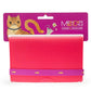Messy Cats Silicone Litter Mat Red 45cm x 35cm