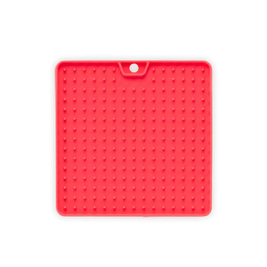 Messy Cat Interactive Lick & Feed Red Silicone Mat