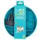 Messy Mutts Interactive Slow Feeder Mat City Blue