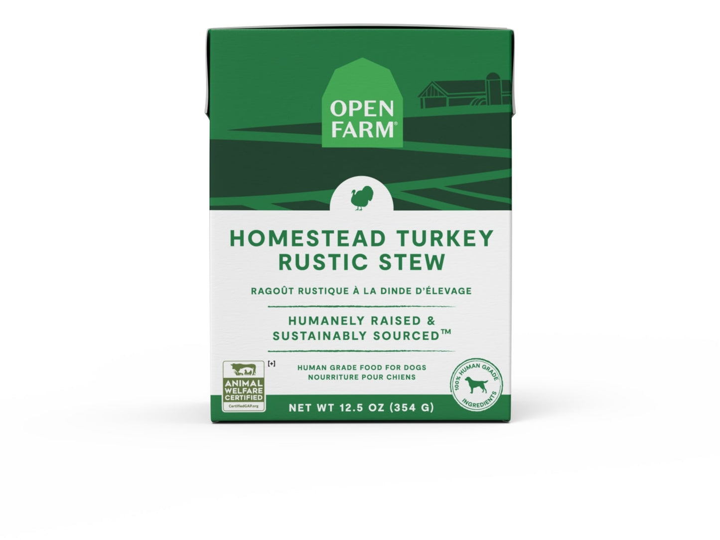 Open Farm Homestead Turkey Rustic Stew Wet Dog Food 354g