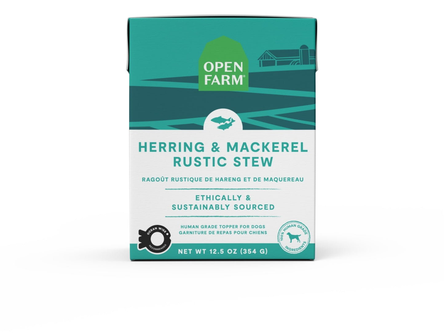 Open Farm Herring & Mackerel Rustic Stew Wet Dog Food 354g