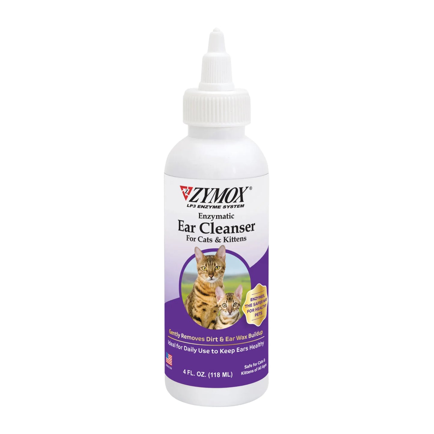 Zymox Enzymatic Cat Ear Cleanser 118ml