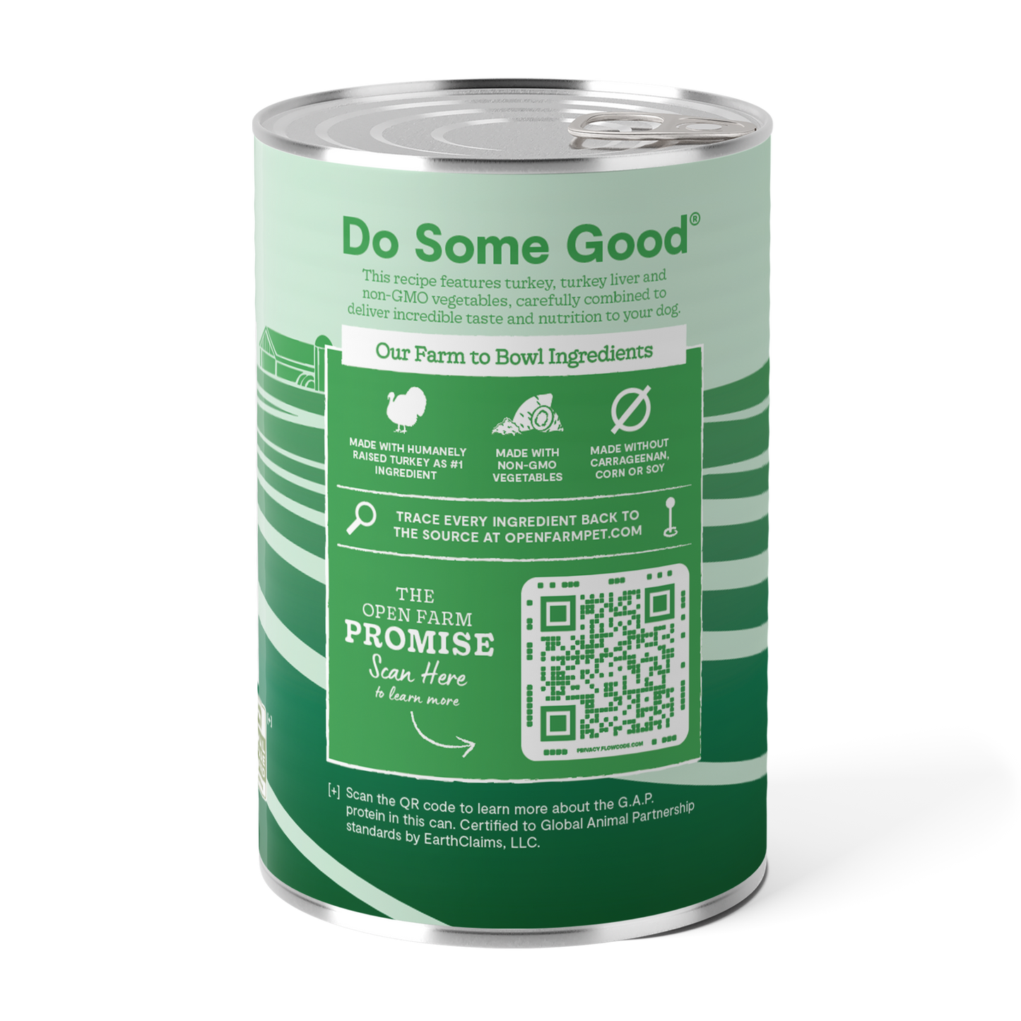 Open Farm Grain-free Homestead Turkey Pate Canned Dog Food 354g