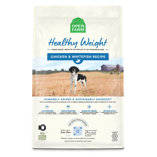 Open Farm Healthy Weight Chicken & Whitefish Recipe Dry Dog Food 1.81kg