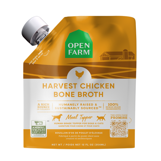 Open Farm Chicken Bone Broth 355ml