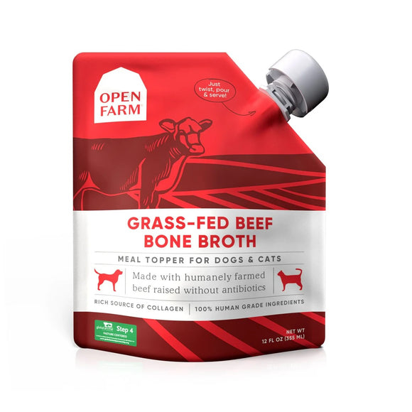 Open Farm Beef Bone Broth 355ml