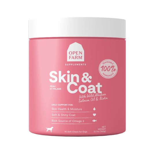 Open Farm Skin & Coat Chews 90 pcs 360g