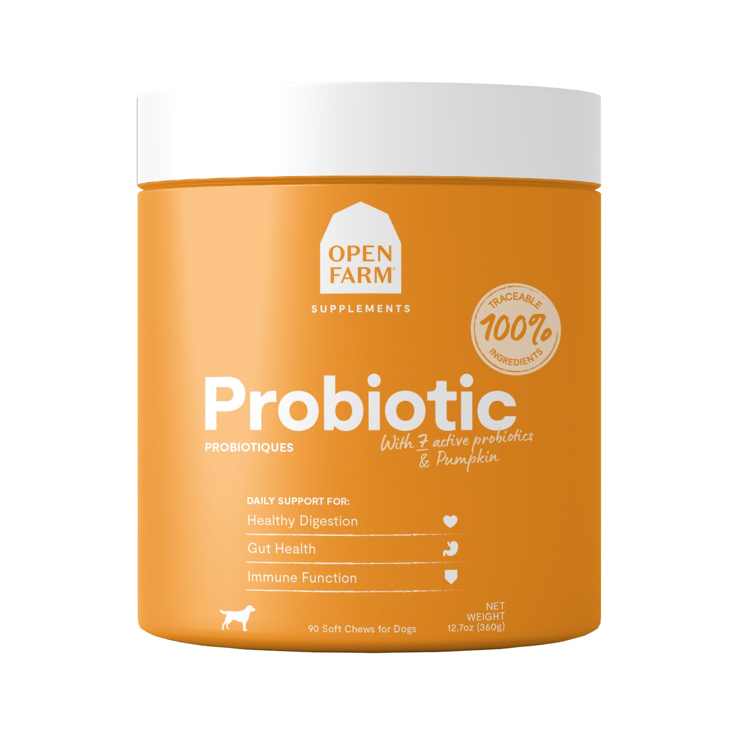 Open Farm Dog Probiotic Chews 90CT