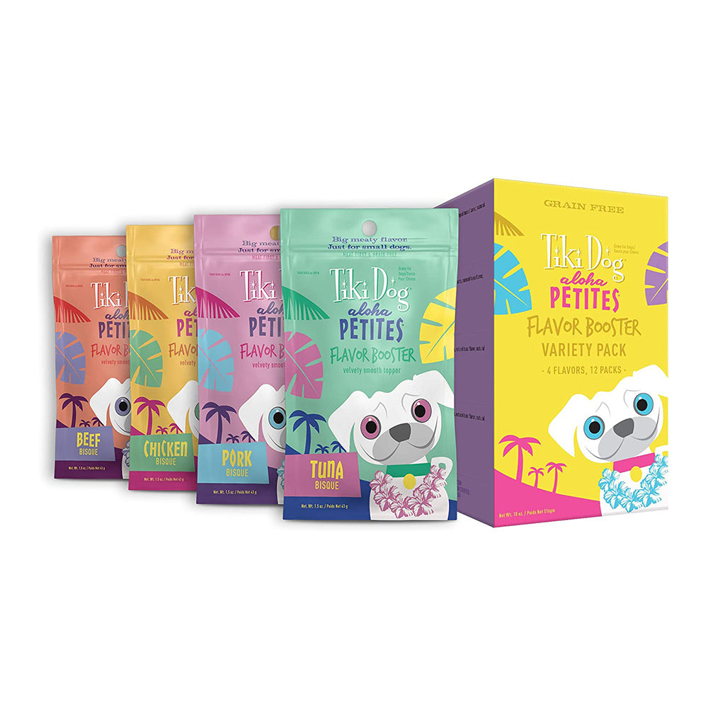 Tiki Dog Aloha Petites Bisque Variety 43g