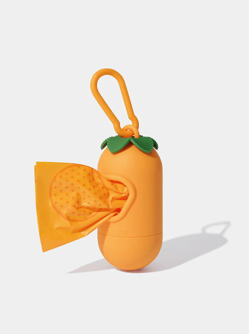 Vetreska Poop Bag and Dispenser Tangerine