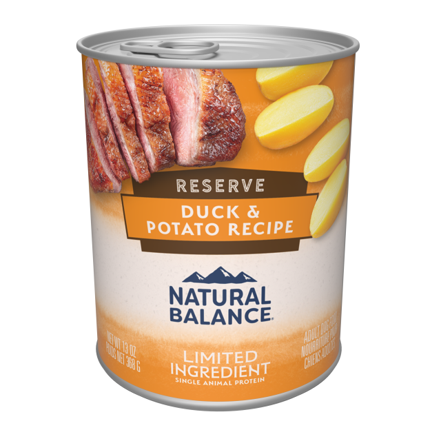 Natural Balance Limited Ingredient Diets Dog Food Duck & Potato Formula 374g