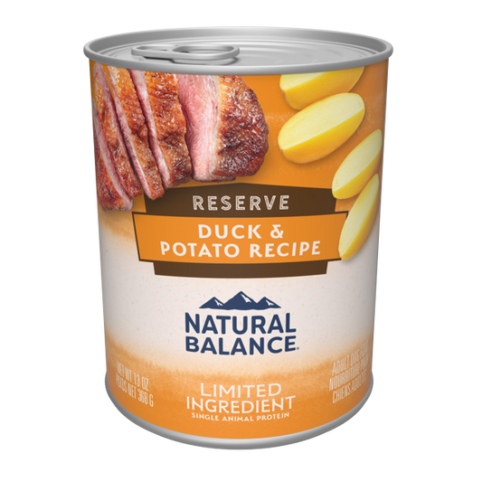 Natural Balance Limited Ingredient Diets Dog Food Duck & Potato Formula 374g