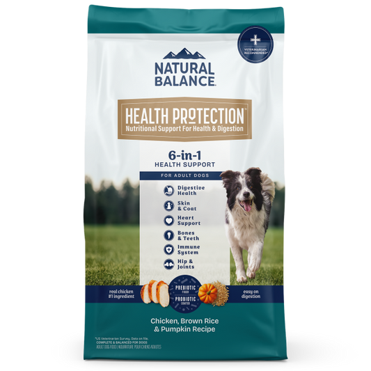 Natural Balance Health Protection Chicken, Brown Rice and Pumpkin Dry Dog Fod 1.8kg