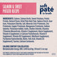 Natural Balance Limited Ingredient Split Cup Sensitive Stomach and Healthy Digestion Salmon & Sweet Potato Soft Pate Wet Cat Food 73.6g
