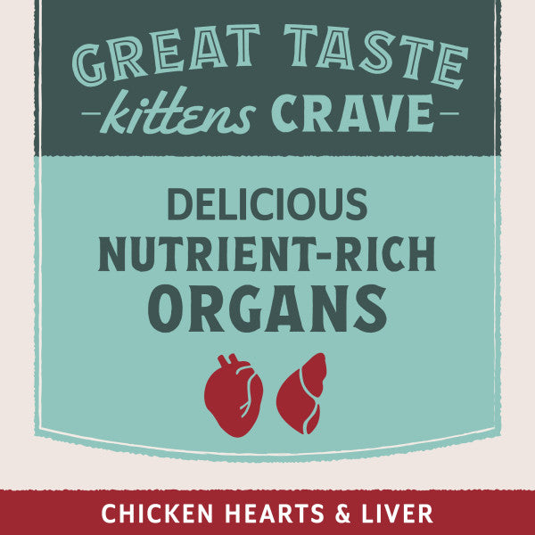 Natural Balance Ultra Protein Chicken & Chicken Meal Kitten Recipe with Organs Dry Cat Food 1.36kg