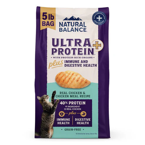 Natural Balance Ultra Protein Plus Immune and Digestive Health Dry Cat Food 2.6kg